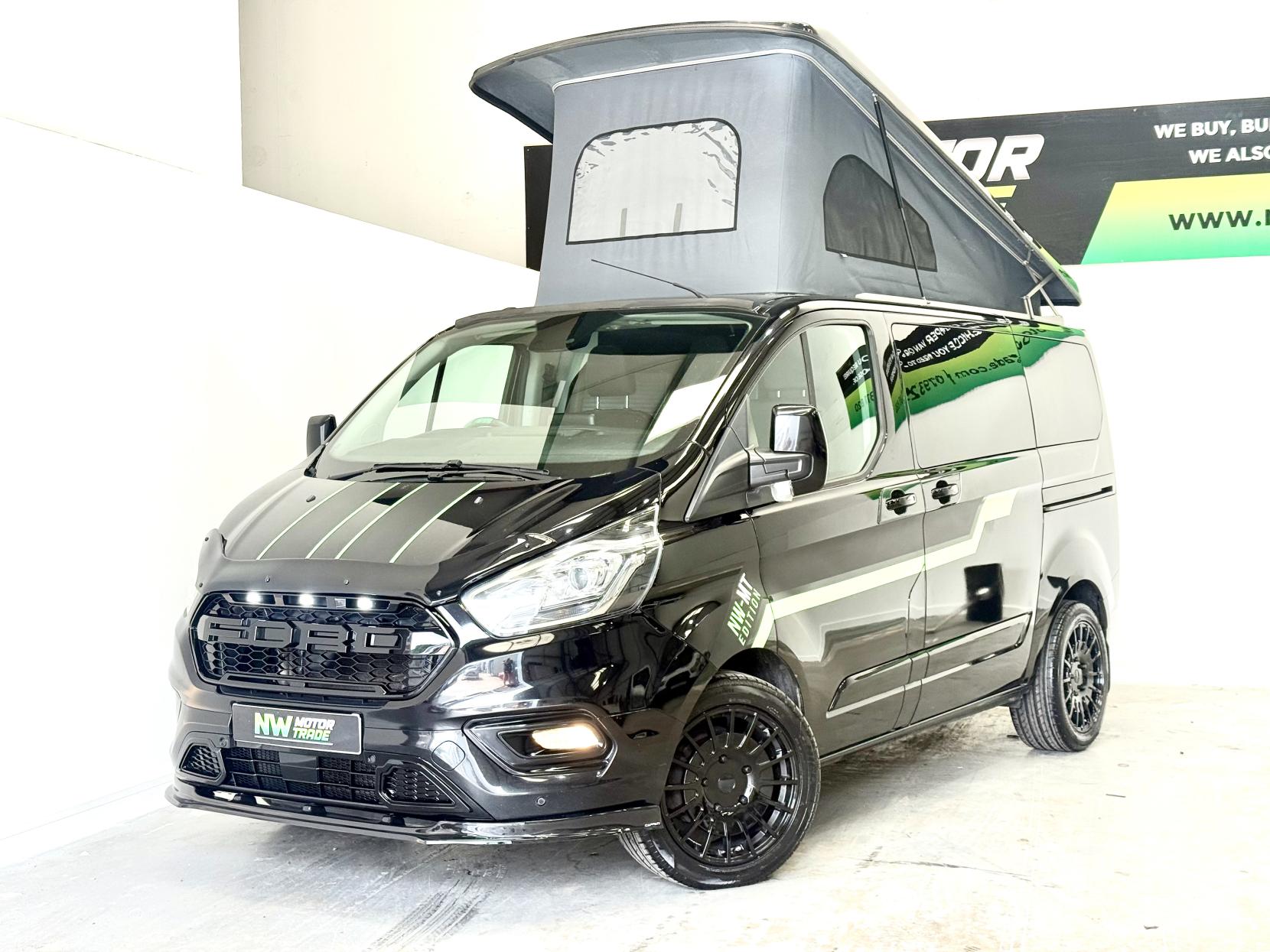 Ford Transit Custom Camper Van 4 Berth Pop Top 2.0 Transit Custom Camper Van Motorhome Conversion 4 Berth Pop Top