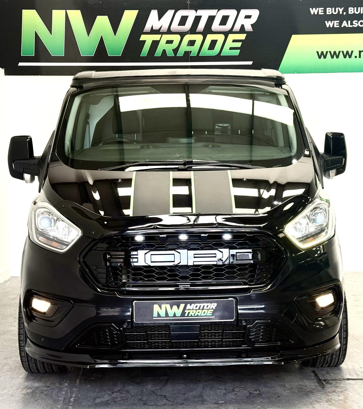 Ford Transit Custom Camper Van 4 Berth Pop Top 2.0 Transit Custom Camper Van Motorhome Conversion 4 Berth Pop Top