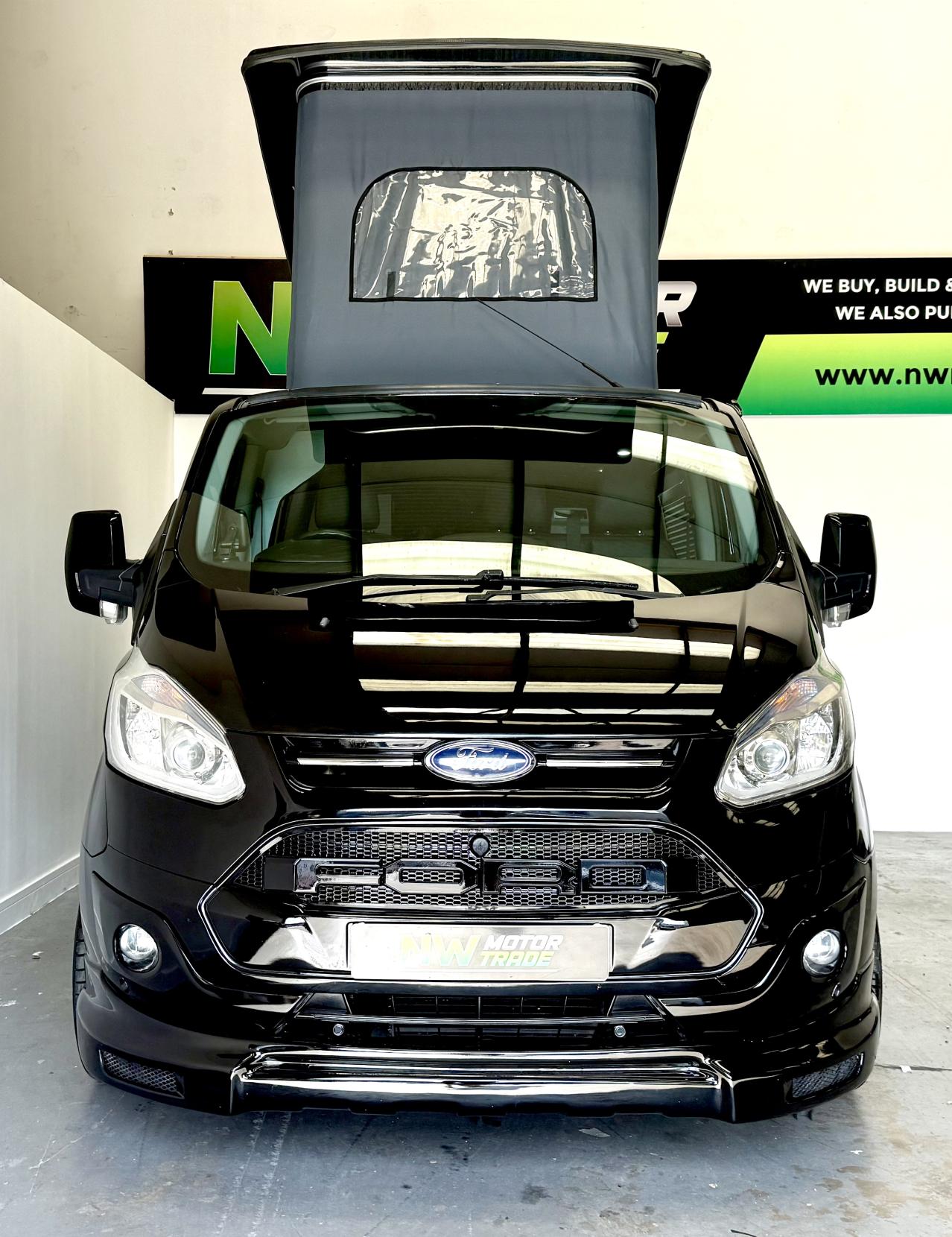 Ford Transit Custom Camper Van 4 Berth Pop Top 2.0 Transit Custom Camper Van Motorhome Conversion 4 Berth Pop Top