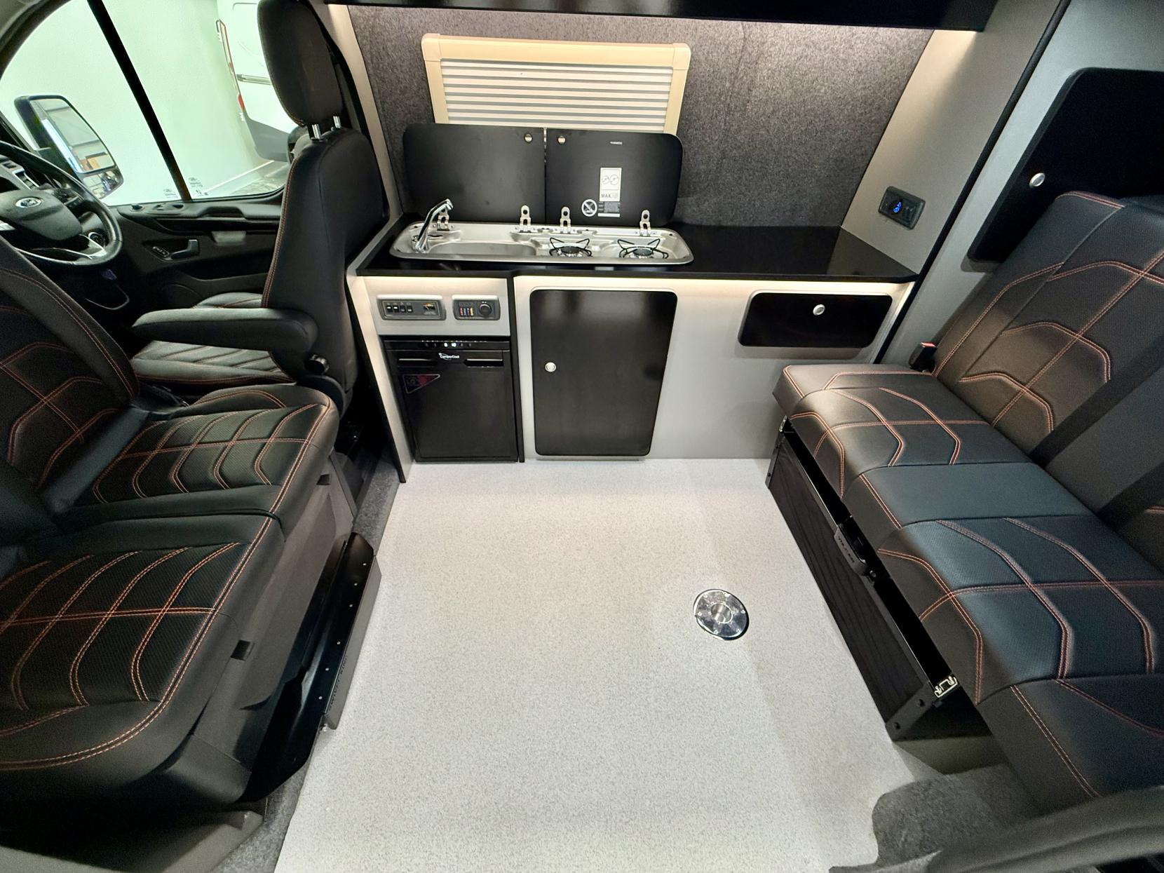 Ford Transit Custom Camper Van Motorhome 2.0 Transit Custom Camper Van Euro 6